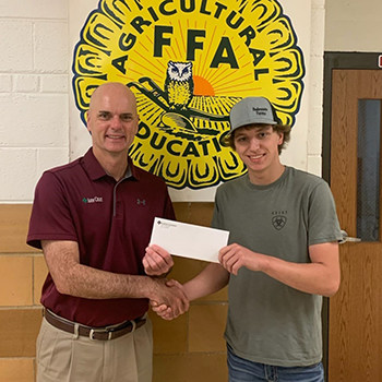 Scholarship Recipient Austin Bodenstein