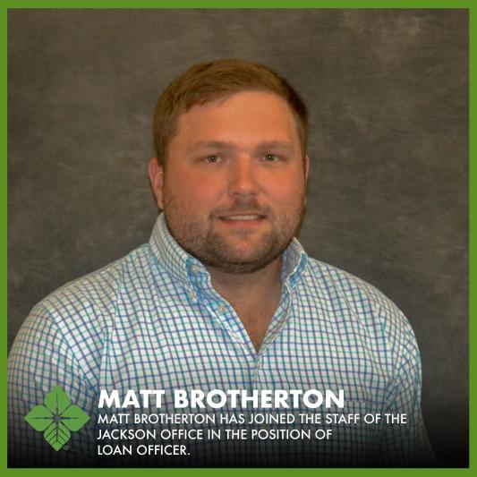 Matt Brotherton Named Loan Officer